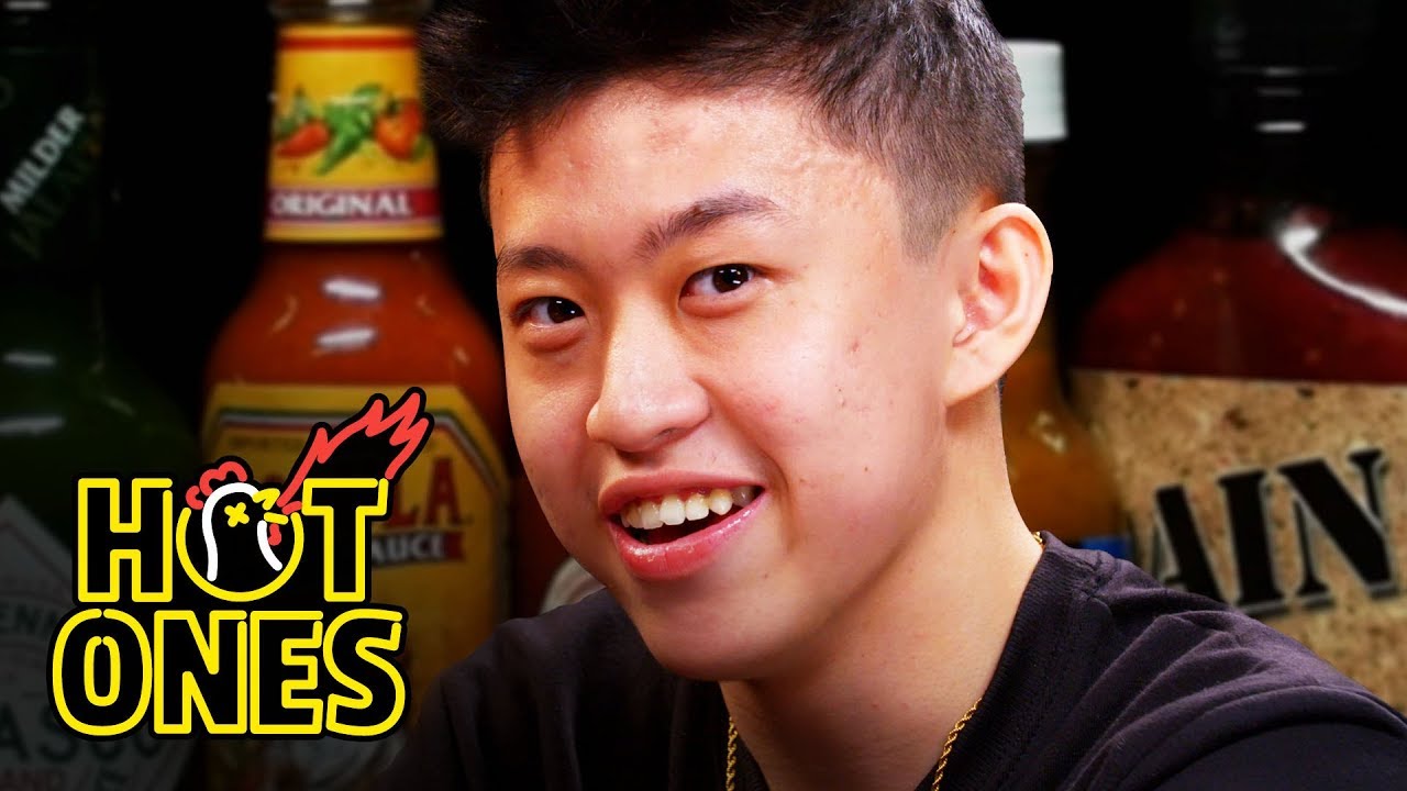 Rich Brian Experiences Peak Bromance While Eating Spicy Wings | Hot Ones | First We Feast