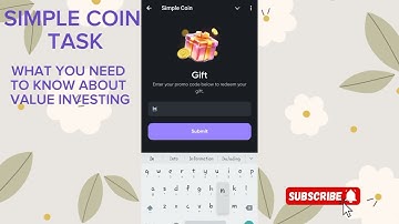 SIMPLE COIN | ESSENTIAL TASK | WHAT YOU NEED TO KNOW ABOUT VALUE INVESTING