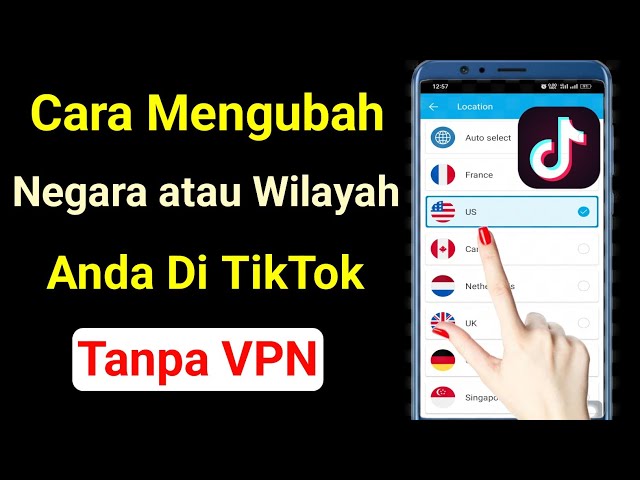 Cara mengubah negara atau wilayah TikTok Anda |  cara mengubah lokasi Anda di TikTok 2023 class=