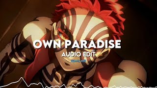 Own Paradise (One day i'mma Kill that b) - Lxaes - [edit audio] Resimi