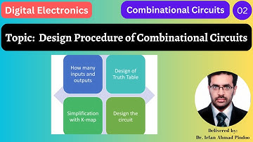Design Procedure of Combinational Circuits || 02 || Digital Electronics