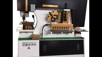 China prima multi functional ironworker , universal iron worker punch and shear machine
