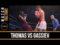 Thomas vs Gassiev FULL FIGHT: Dec. 18, 2015 - PBC on Spike