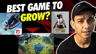 Which Game to Play to Grow on Youtube & Esports Now?