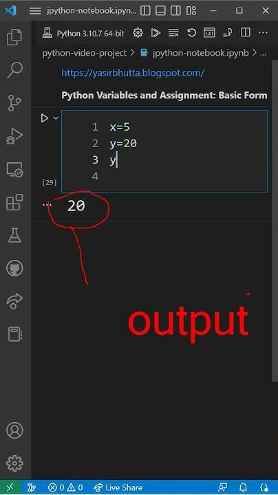 Python Variables and Assignment | Python Tips - YouTube
