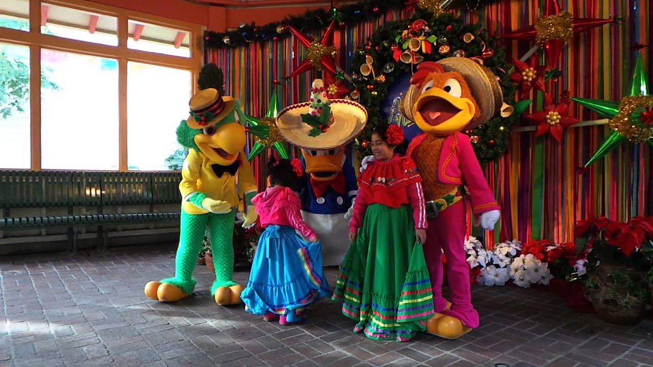 Dancing with Panchito, Donald and Jose Carioca