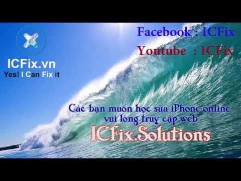 Bài 15: ICFix Sửa IPhone 5c Mất Sóng Ko Dịch Vụ