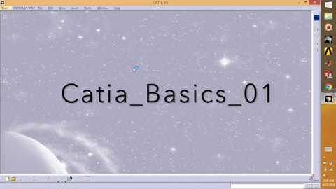 Catia_Basics- Sketch| Pad| Pocket