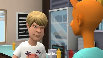 Candy Cat Behaves At McDonald’s/Ungrounded