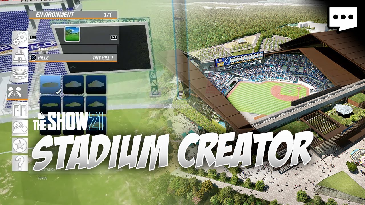 How Stadium Creator Should Work in MLB The Show 21 YouTube