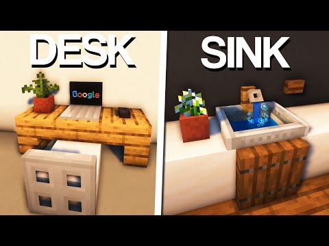 How To Make Home Furniture In Minecraft