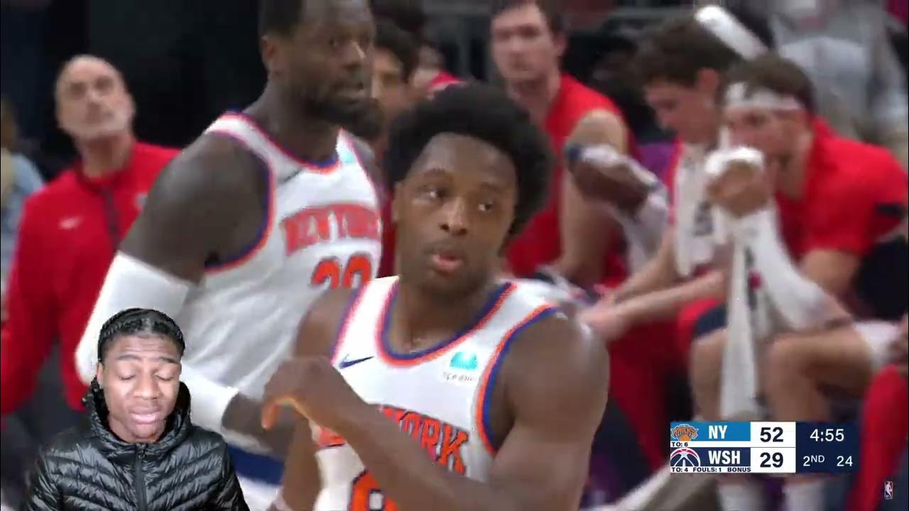 Reacting To NY Knicks vs Wizards Full Game Hgihlights! YouTube