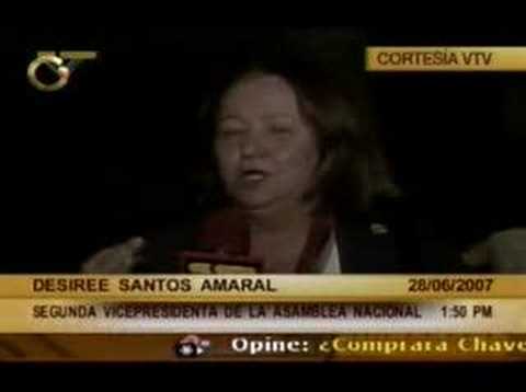 Desir Santos Amara declara a VTV - WILLIAM ECHEVER...