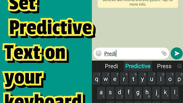 Predictive Text setting - Oppo mobile