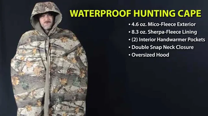 Waterproof Hunting Cape