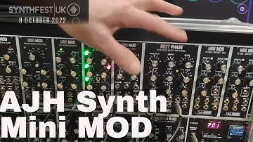Synthfest UK 22:  AJH Synth Patch Break Down With Dreams Of Wires