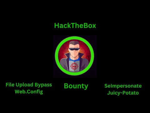 HackTheBox - Bounty Web.config File upload && Juicy Potato exploit