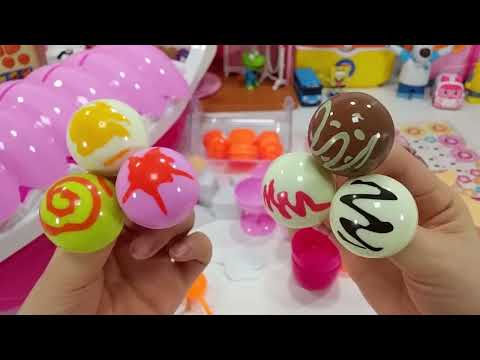 콩순이 디럭스 아이스크림 카트 인형놀이 디저트 가게 뽀로로 장난감 Baby doll and deluxe ice cream cart shop toys play