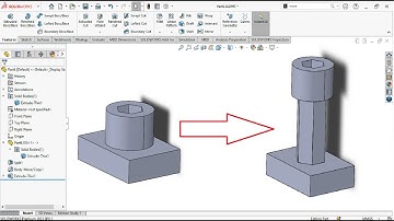 How to edit import model (IGS/STEP) in solidworks?