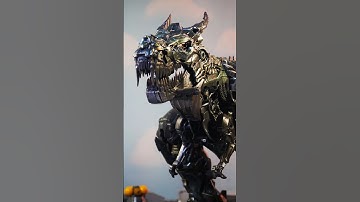 Grimlock vs Megatron #transformers #stopmotion #megatron