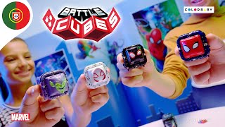 NOVO Spot Battle Cubes Marvel 🪨🖐️ ✂ Português | COLORBABY