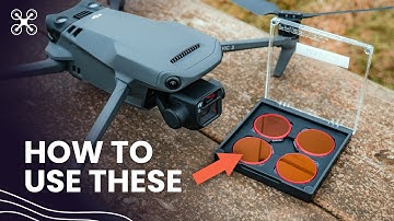 How And WHY To Use Drone ND Filters - DJI Mavic 3 / DJI Mini 2 Freewell ND Filters