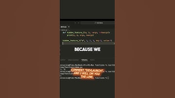 You need to know about this in python!