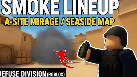 Defuse Division Mirage Lineups 1