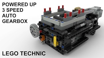 Powered Up 3 Speed Automatic Gearbox