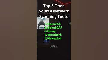 Top 5 Open Source Network Scanning Tool 2023 #opensource #scanner #vulnerability #attacks #shorts