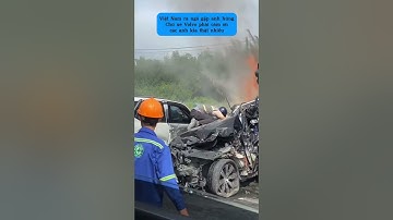 Nghẹt thở & vỡ oà hạnh phúc khoảnh khắc cứu tài xế trong vụ tai nạn tại cầu Phú Mỹ chiều 8/8.