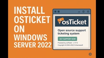 OS Ticketing tool on Windows Server 2025 | Step-by-Step Guide