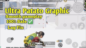 Bgmi Patato Graphic config file 3.9 Update || Ultra Patato graphic config file 3.9 Update  