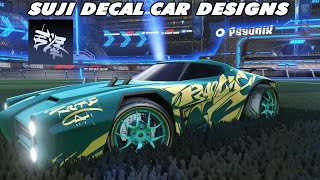 Suji Decal Car Designs - Rocket League