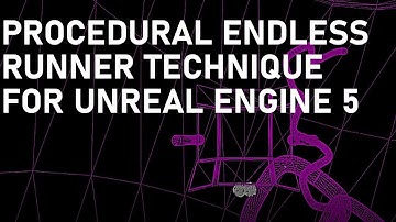 Procedural Endless Runner Technique For Unreal Engine 5: Creating An Endless Tunnel / Tube