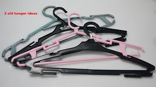 3 UNCOMPLICATED OLD CLOTHES HANGER PROJECT IDEAS! HOW TO RECYCLE OLD HANGER| Best Out of Waste