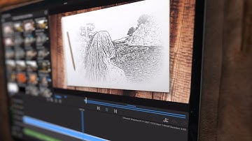 Easy & Clean drawing Transition in LumaFusion