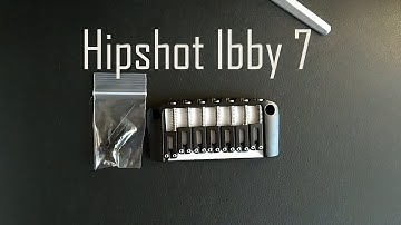 Ibanez SIR27FD Bridge Replacement (Gibraltar bridge to Hipshot Ibby 7)