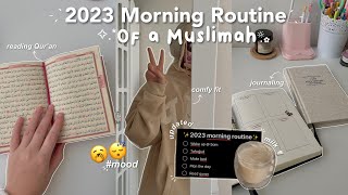 2023 MORNING ROUTINE☕️ | 5am morning, peaceful, exercise, prayers, planning & tafakkur session. screenshot 4