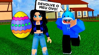 MINHA AMIGA ROUBOU MEU OVO NO BLOX FRUITS!!!