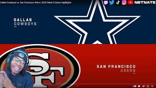 49ERS FAN REACTS TO Dallas Cowboys vs. San Francisco 49ers | 2023 Week 5 Game Highlights