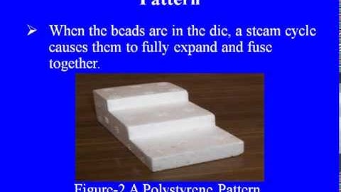 Evaporative Pattern Casting Process (EPC)