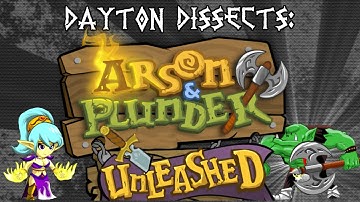 Arson and Plunder Unleashed Review : Stylized Orc/Elf Beat Em Up Gameplay