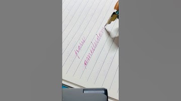 Writing Spencerian but a little spelling mistake 😭 #spencerian #calligraphy #calligraphyart #artist