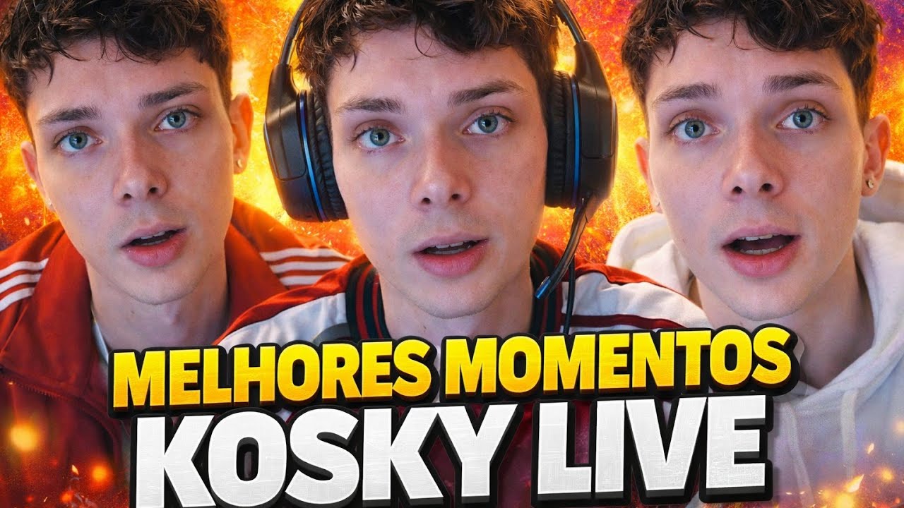 Os MELHORES MOMENTOS do KOSKY em live - YouTube