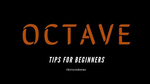 Octave basics 1; Accessing elements; Modifying matrices