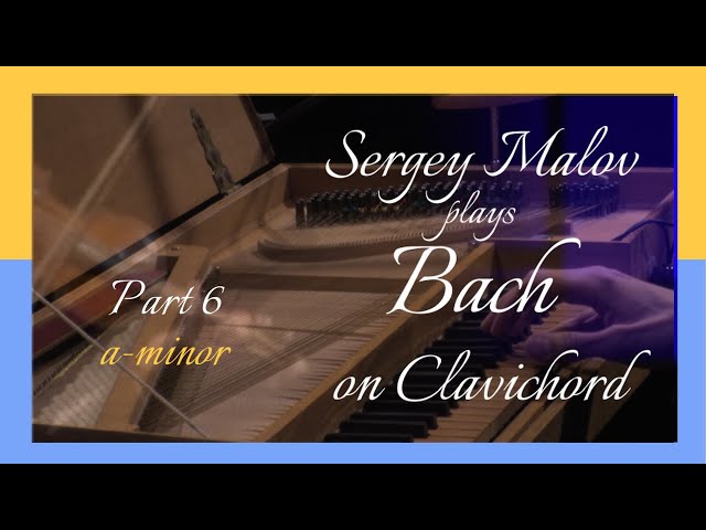 Bach for Ukraine #6 Sergey Malov plays and improvises on Clavichord. Bach Invention in a-minor