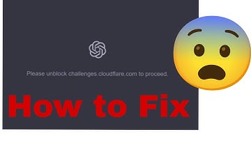How to fix Please unblock challenges.cloudflare.com to proceed 
