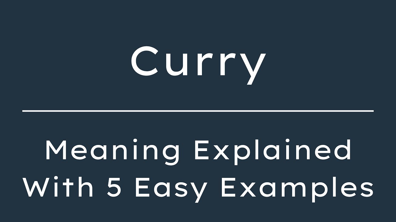 What Does Curry Mean Curry Meaning In English With 5 Example Sentences What Does Curry Mean Curry Meaning In English With 5 Example Sentences
