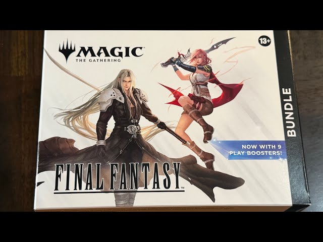 Final Fantasy Bundle (MTG) - Unbox & Prerelease Update - YouTube